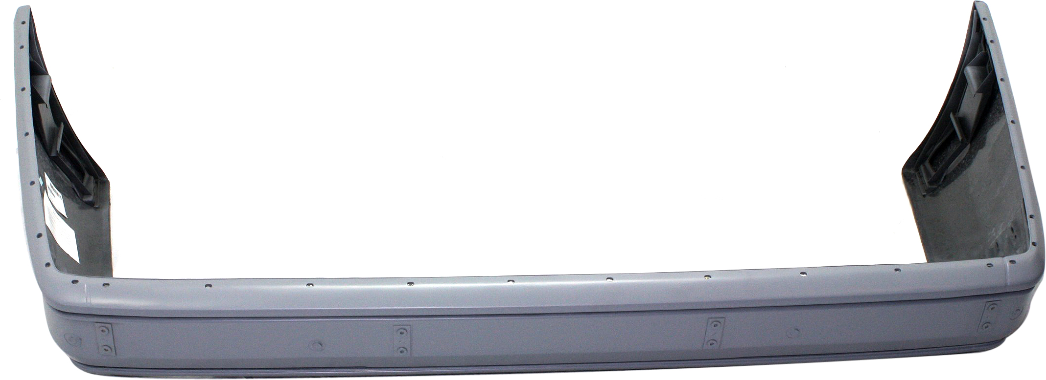 AM E CLASS 90-95 REAR BUMPER COVER Primed w Molding Holes USA Built Vehicle 124 Chassis SKU REPM760153P Partslink MB1100179 OEM 1248801671