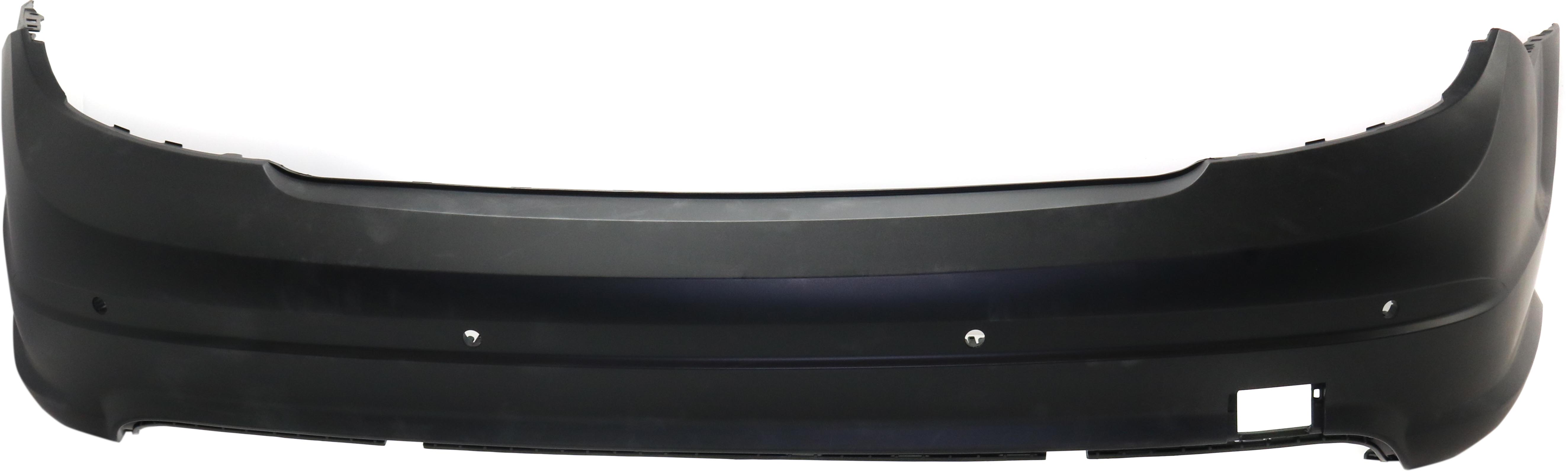 AM C CLASS 08-11 REAR BUMPER COVER Primed w AMG Styling Pkg w Parktronic Holes CAPA SKU REPM760187PQ Partslink MB1100302C OEM 20488530259999