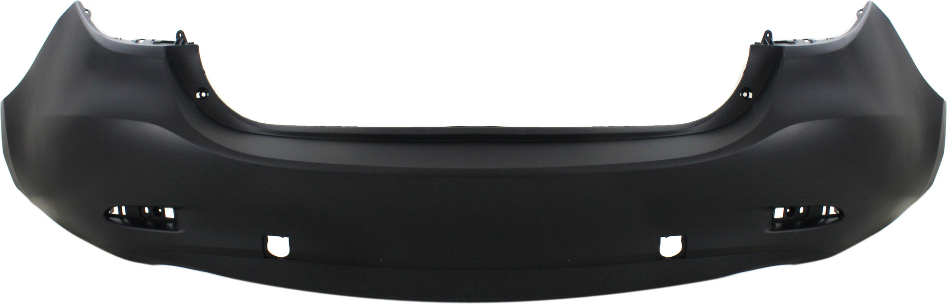 AM MAZDA 6-14-17 REAR BUMPER COVER Upper Primed Lower Textured CAPA SKU REPM760192PQ Partslink MA1100211C OEM GJR950221ABB