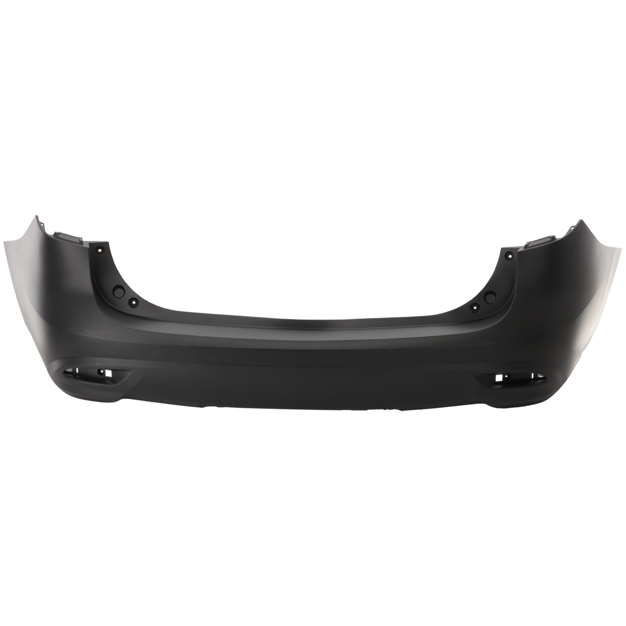 AM MAZDA 5-12-17 REAR BUMPER COVER Primed w o Parking Aid Sensor Holes CAPA SKU REPM760193PQ Partslink MA1100208C OEM C51350221EBB