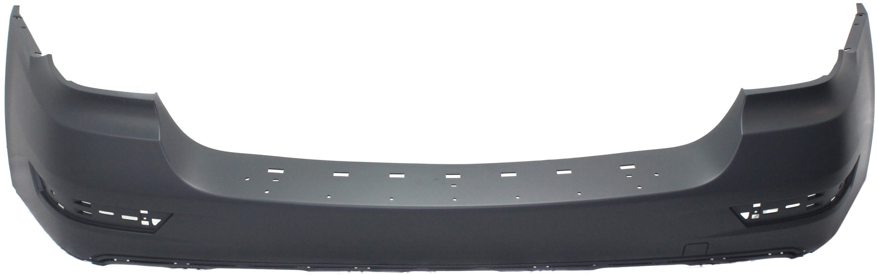 AM M CLASS 06-11 REAR BUMPER COVER Upper Primed w Sport Pkg w o Parktronic Holes Exc. Hybrid Model SKU REPM760198P Partslink MB1100212 OEM 16488574259999