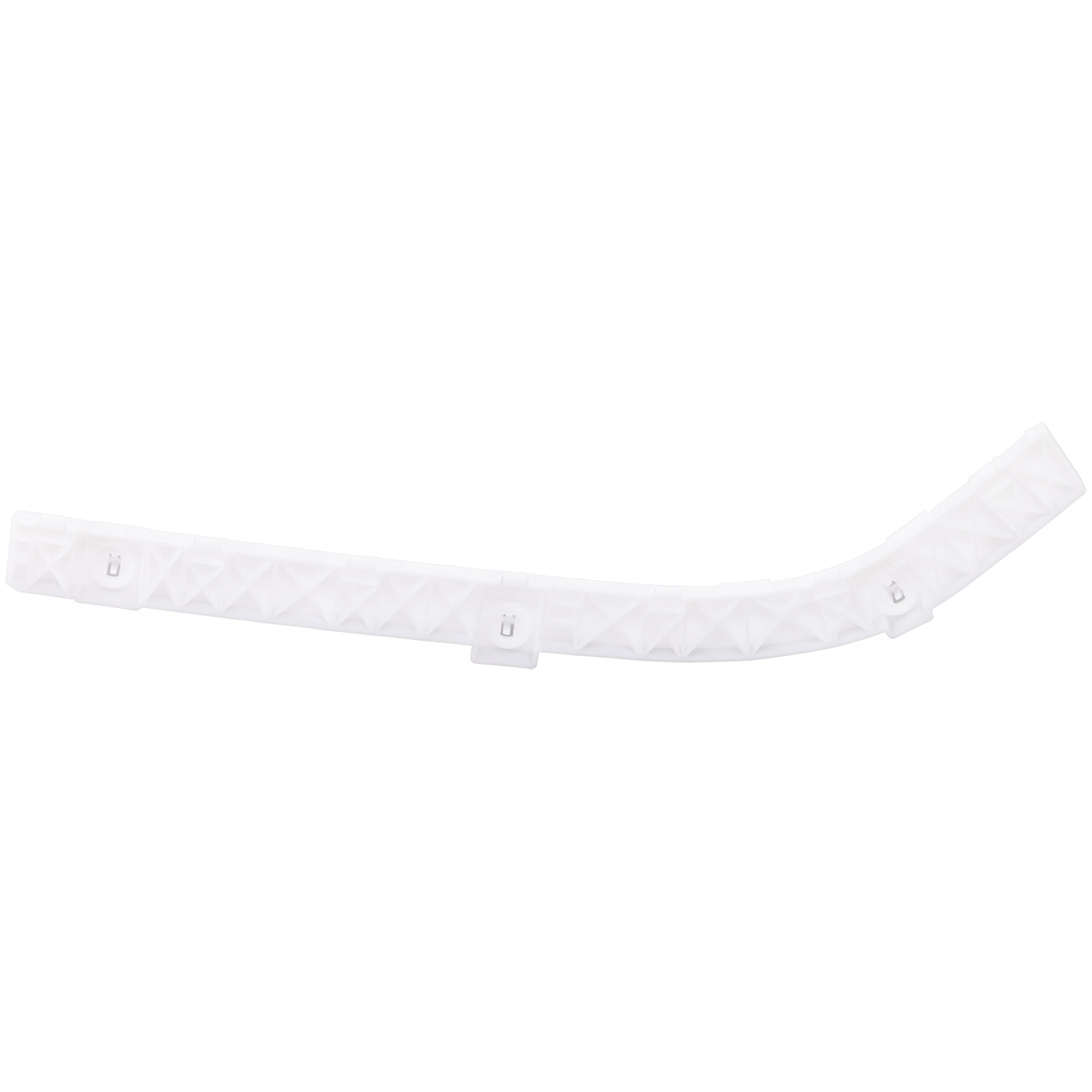AM LANCER 08-17 REAR BUMPER BRACKET RH Side Cover Exc. Evolution Sportback Models SKU REPM762721 Partslink MI1143101 OEM 6410C544