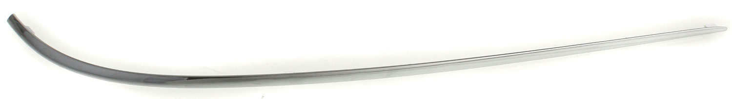 AM E CLASS 03-09 REAR BUMPER MOLDING RH Outer Impact Strip Small Chrome Sedan SKU REPM763701 Partslink MB1147108 OEM 2118852821