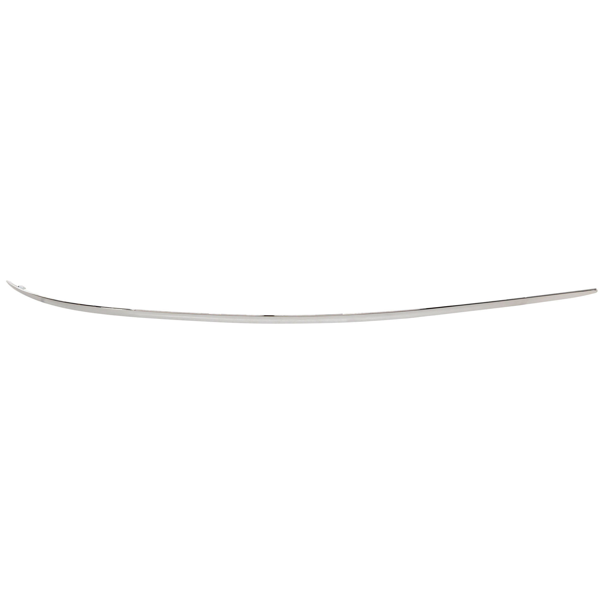 AM E CLASS 03-06 REAR BUMPER MOLDING LH Outer Impact Strip Large Chrome Sedan 211 Chassis SKU REPM763704 OEM 21188003129744