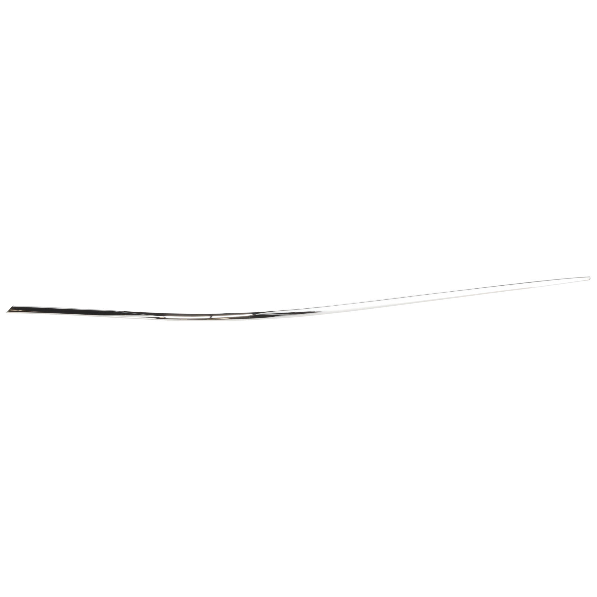 AM CLK CLASS 03-09 REAR BUMPER MOLDING RH Side Cover Chrome SKU REPM763715 Partslink MB1147111 OEM 2098850621