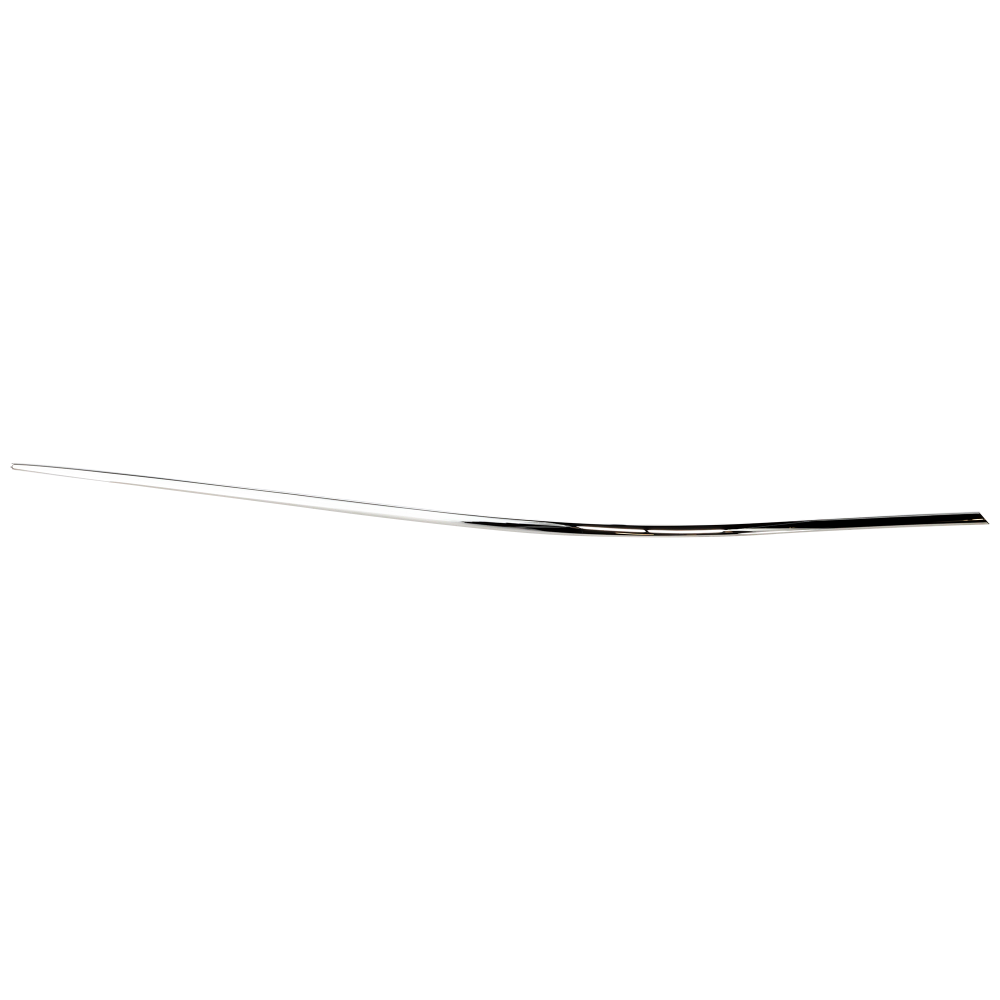 AM CLK CLASS 03-09 REAR BUMPER MOLDING LH Side Cover Chrome SKU REPM763716 Partslink MB1146111 OEM 2098850521