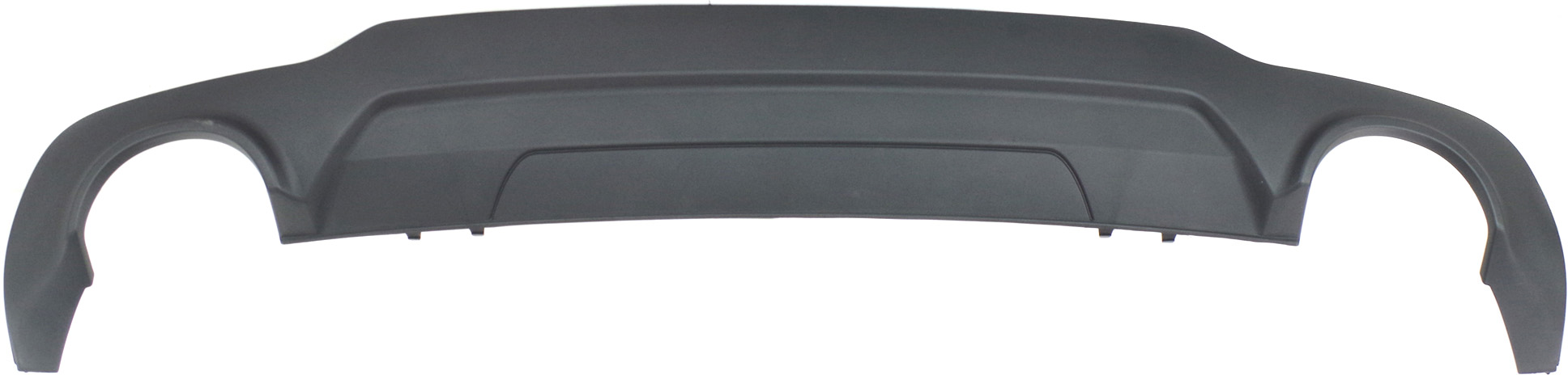 AM C350-12-14 REAR LOWER VALANCE Panel Textured Coupe Sedan w Sport Package CAPA SKU REPM764303Q Partslink MB1115103C OEM 2048853838