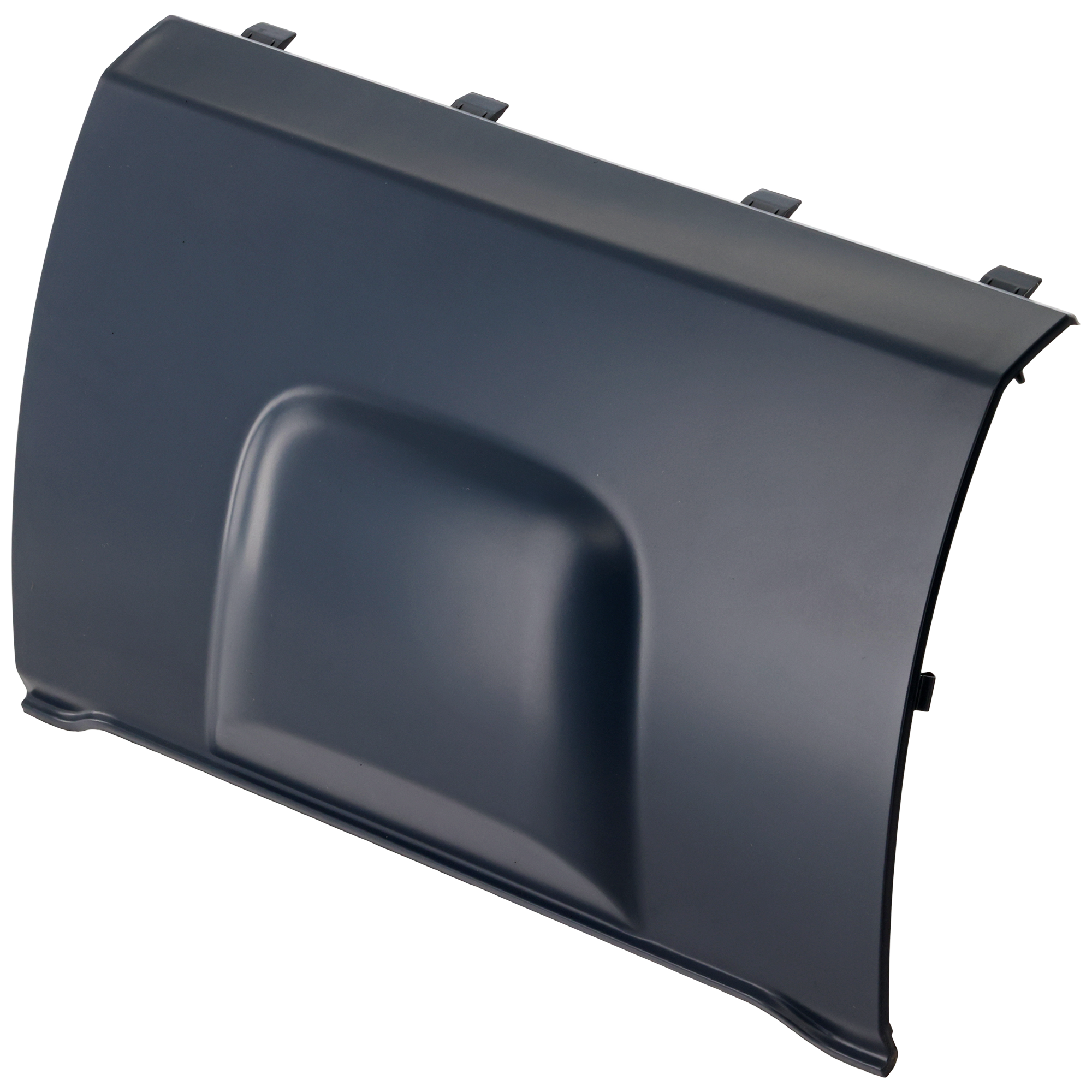 AM ML350 ML500-02-05 REAR BUMPER FILLER Joint Cover Primed w Base Pkg w o Trailer Coupling SKU REPM765104 Partslink MB1137100 OEM 1638801105