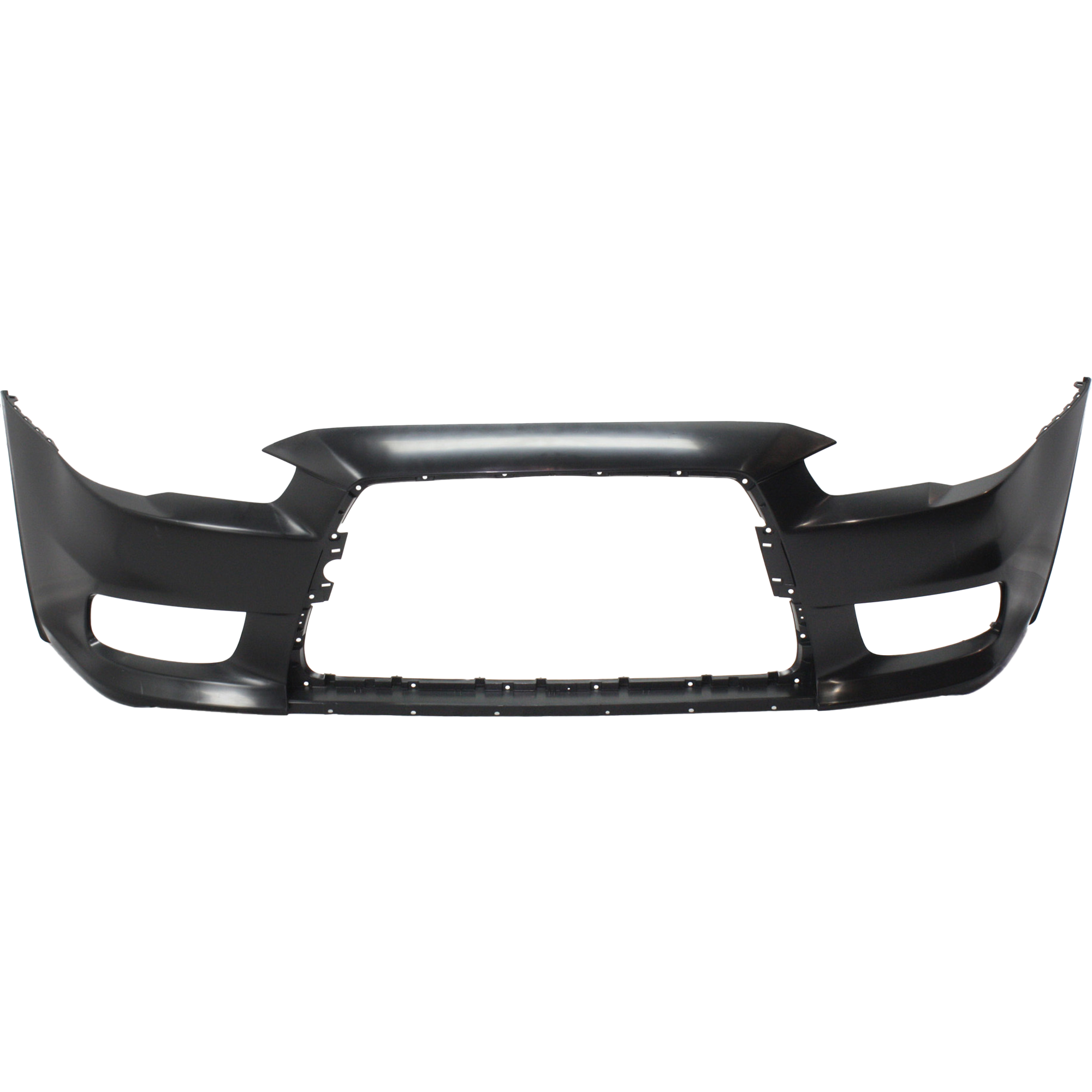 AM LANCER 08-15 FRONT BUMPER COVER Primed Evolution Models SKU REPMB010303P Partslink MI1000320 OEM 6400C308