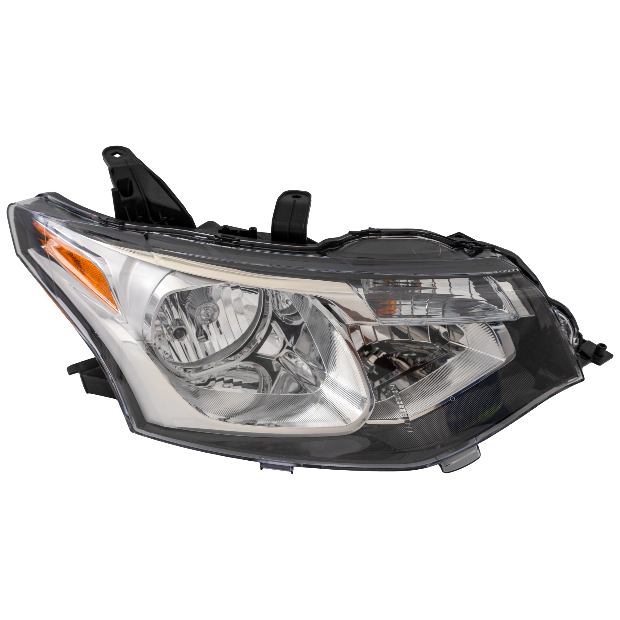 AM OUTLANDER 14-15 HEAD LAMP RH Assembly Halogen SKU REPMB100101 Partslink MI2503163 OEM 8301D100
