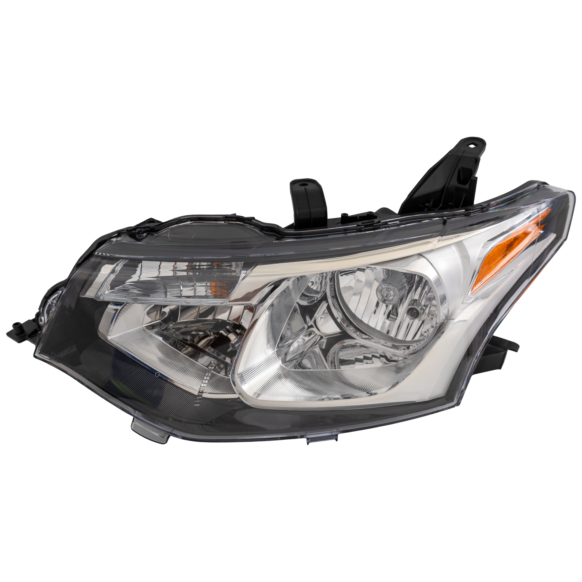 AM OUTLANDER 14-15 HEAD LAMP LH Assembly Halogen SKU REPMB100102 Partslink MI2502163 OEM 8301D099