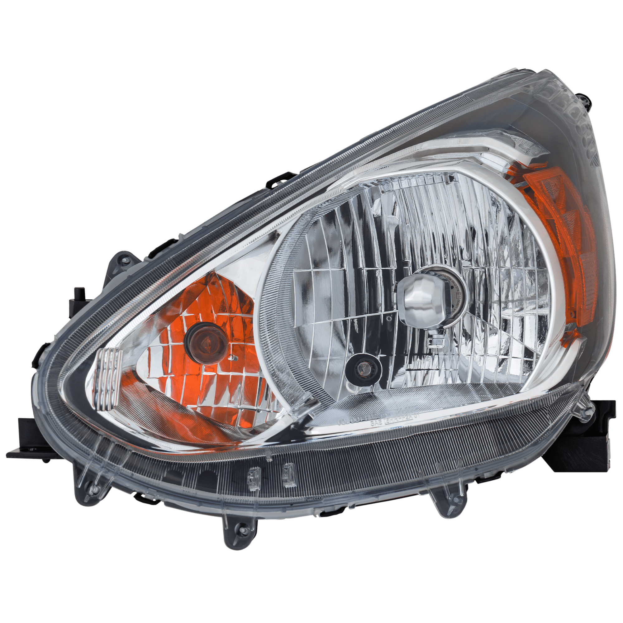 AM MIRAGE 14-20 HEAD LAMP LH Assembly Halogen Exc. SE Model SKU REPMB100104 Partslink MI2502164 OEM 8301C693