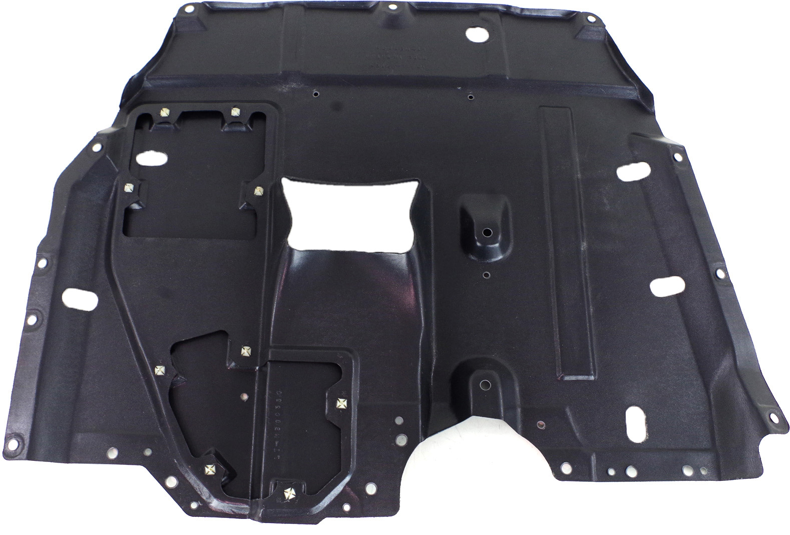 AM LANCER 08-15 ENGINE SPLASH SHIELD Under Cover Rear w Turbo SKU REPMB310102 Partslink MI1228137 OEM 5379A167