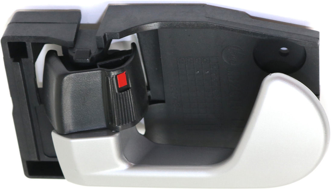 AM GALANT 04-12 FRONT INTERIOR DOOR HANDLE LH Silver Black Plastic =REAR SKU REPMB462130 Partslink MI1352119 OEM 5716A325HA 5716A325HC