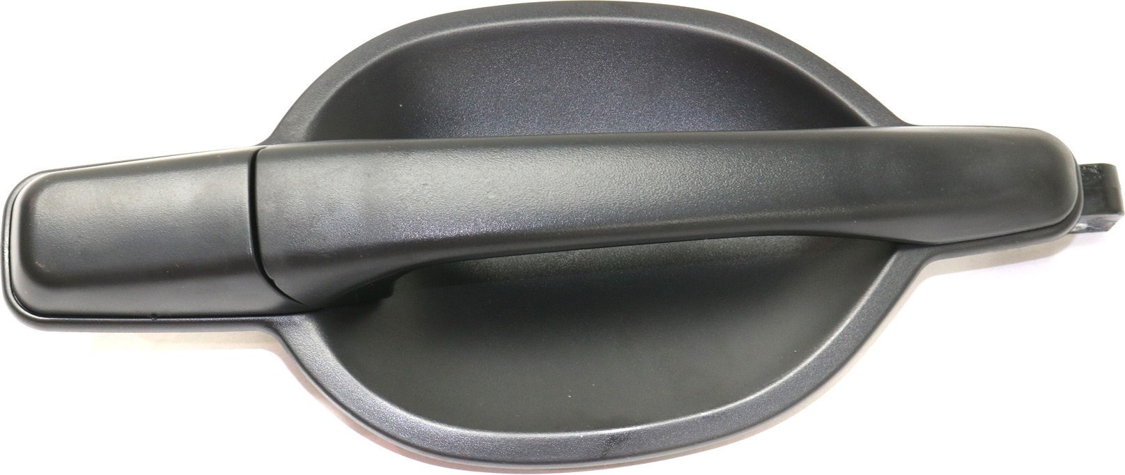 AM ENDEAVOR 04-11 FRONT EXTERIOR DOOR HANDLE RH Textured Black Plastic w o Keyhole SKU REPMB462141 Partslink MI1311117 OEM MR987492