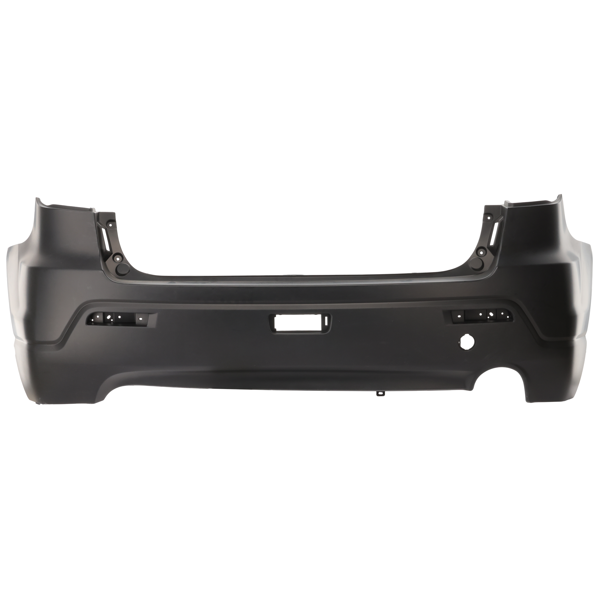 AM OUTLANDER SPORT RVR 11-12 REAR BUMPER COVER Primed SKU REPMB760101P Partslink MI1100296 OEM 6410C027
