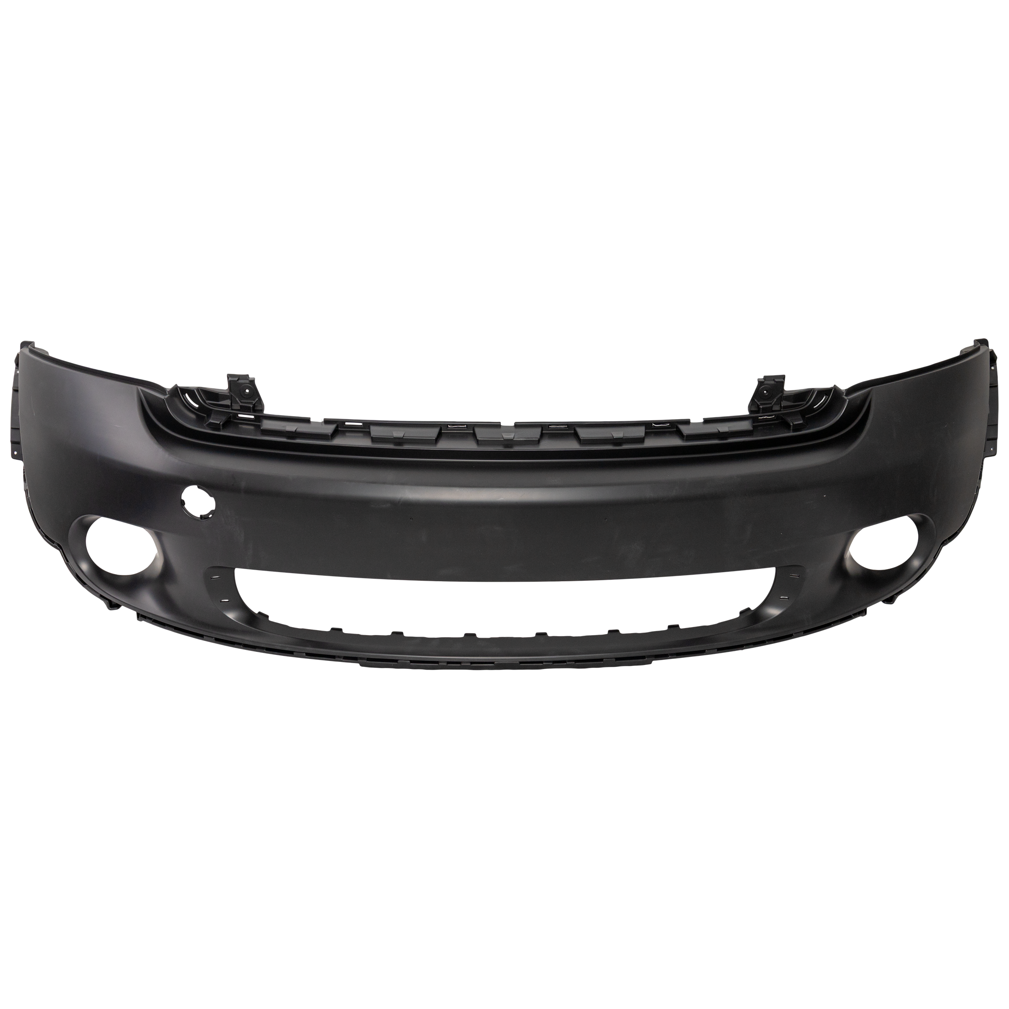 AM COOPER COUNTRYMAN 11-16 FRONT BUMPER COVER Primed w Holes for Chrome Trim Base Model SKU REPMN010302P Partslink MC1000115 OEM 51119807196
