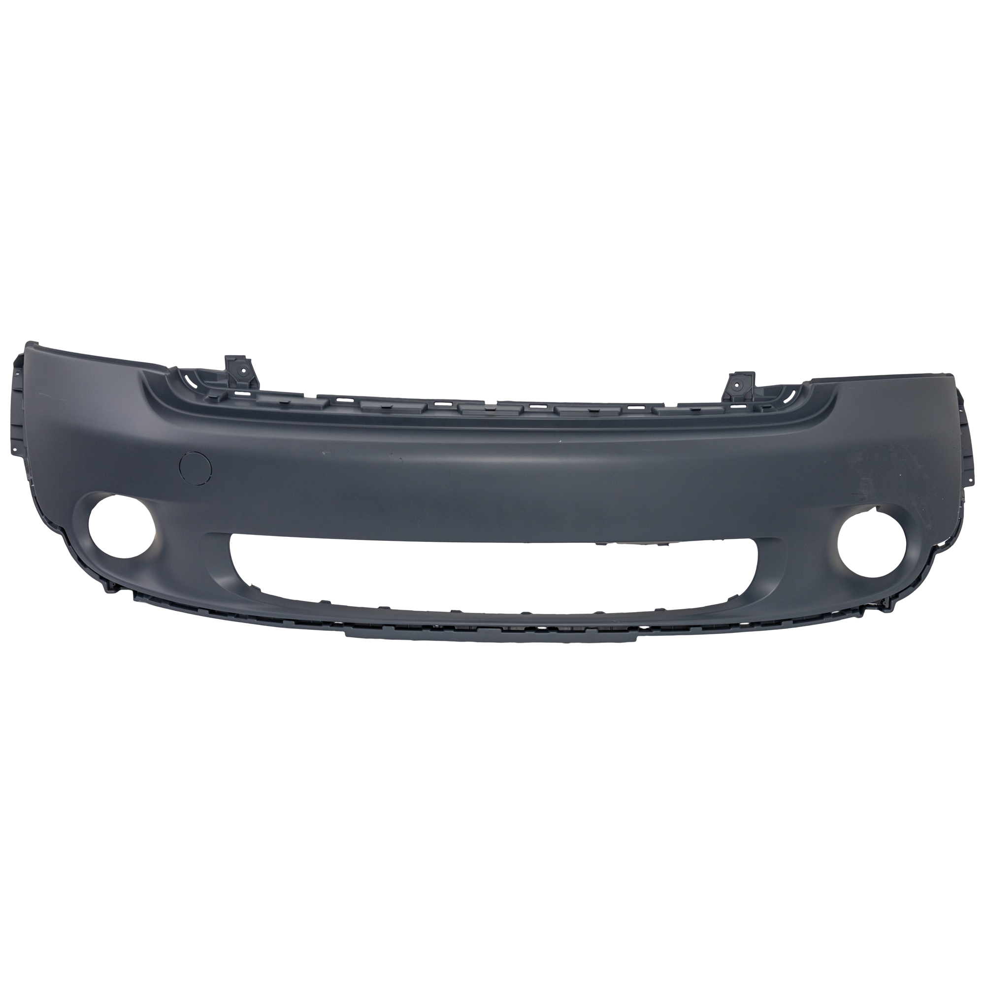 AM COOPER COUNTRYMAN 11-16 FRONT BUMPER COVER Primed w o Holes for Chrome Trim Base Model SKU REPMN010303P Partslink MC1000111 OEM 51119806063