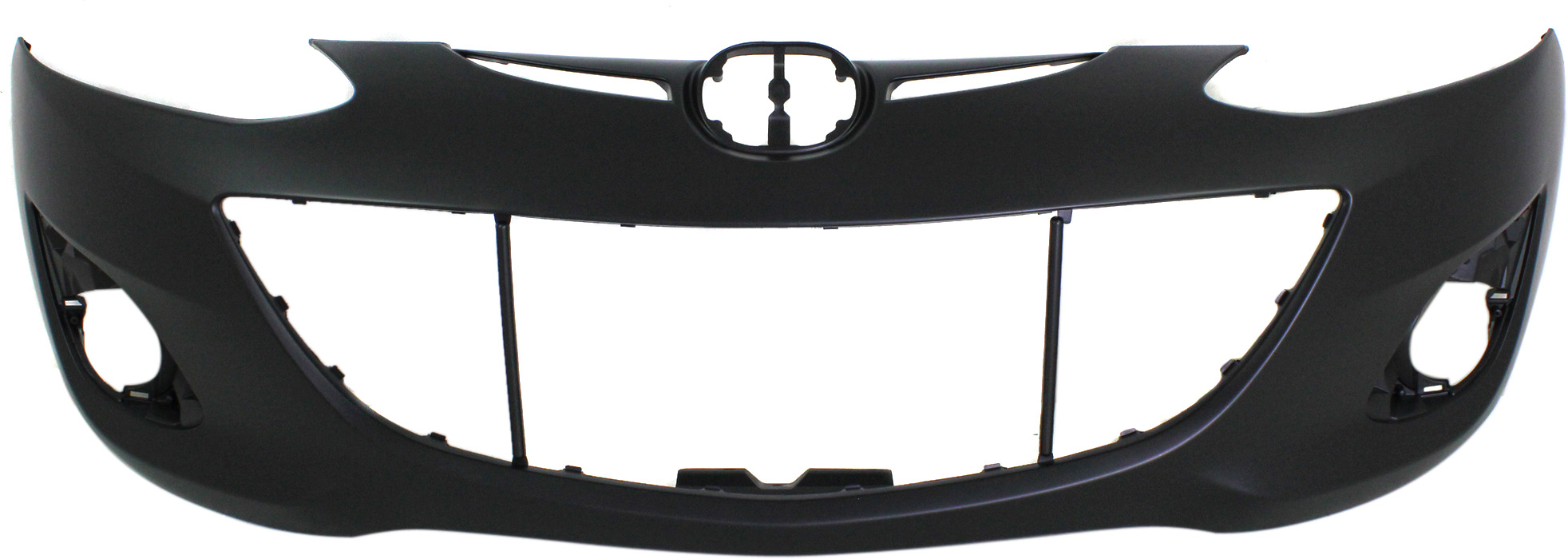 AM MAZDA 2-11-14 FRONT BUMPER COVER Primed CAPA SKU REPMZ010304PQ Partslink MA1000233C OEM DR6150031EBB
