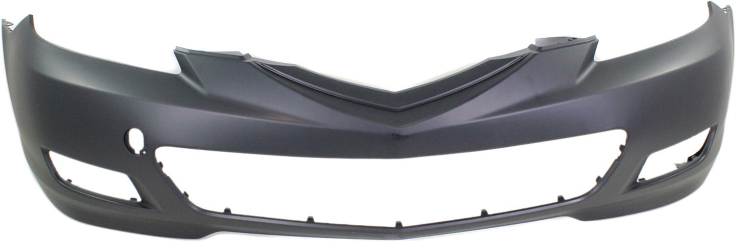 AM MAZDA 3-07-09 FRONT BUMPER COVER Primed Non Turbo Hatchback SKU REPMZ010307P Partslink MA1000213 OEM BAP850031DBB