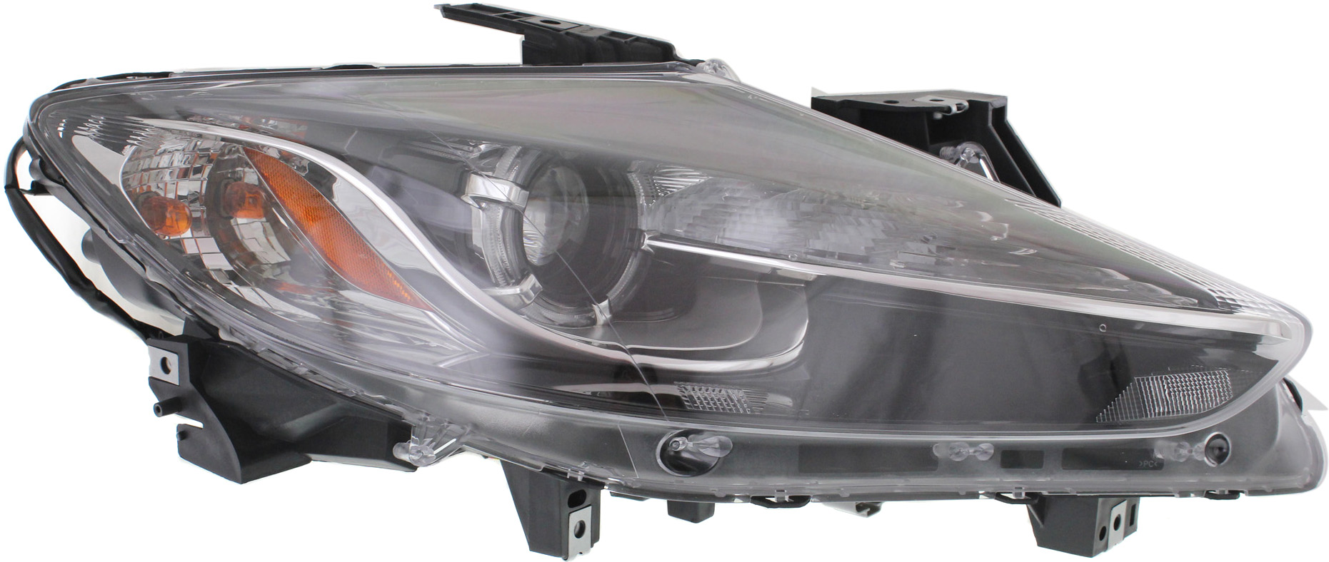 AM CX 9-13-15 HEAD LAMP RH Lens and Housing HID Xenon w o HID Kit SKU REPMZ100105 Partslink MA2519159 OEM TK2451031
