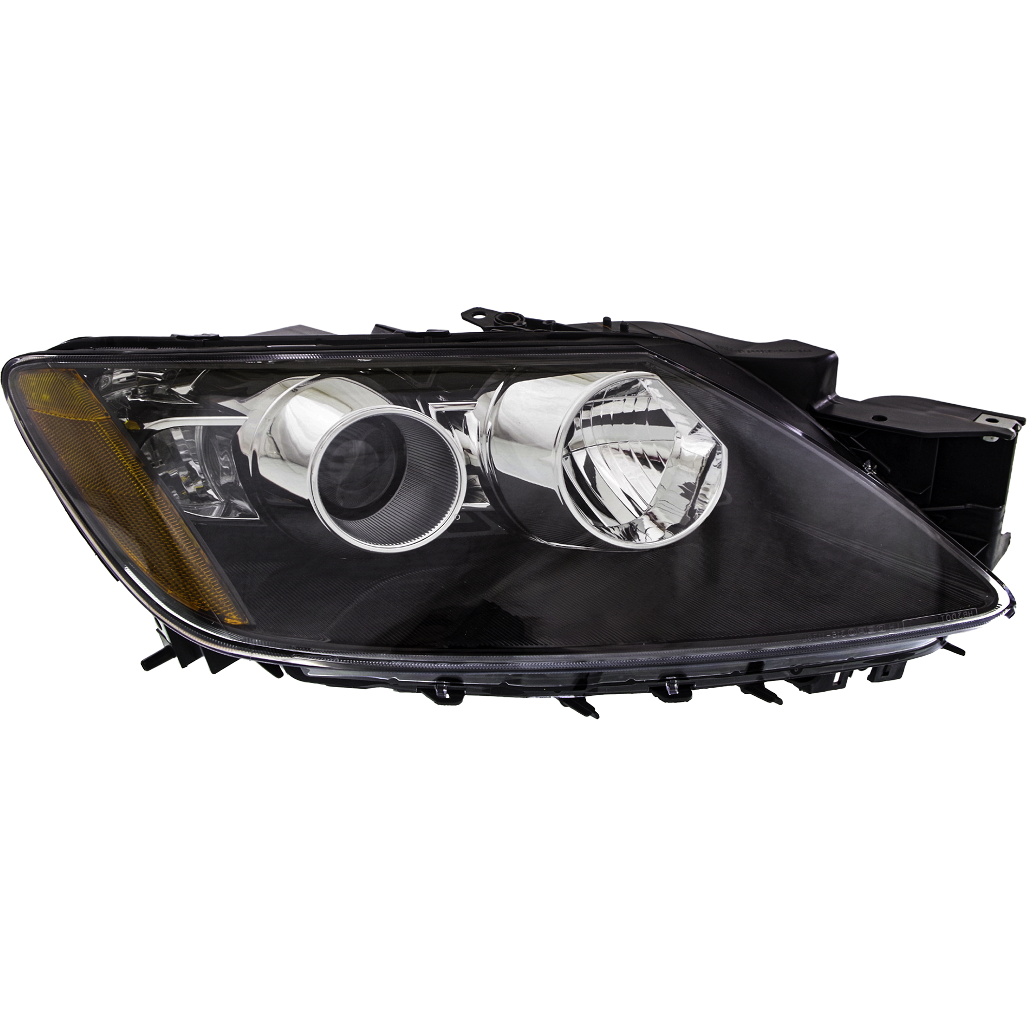AM CX 7-12-12 HEAD LAMP RH Lens and Housing HID Xenon w o HID Kit SKU REPMZ100109 Partslink MA2519165 OEM EH4751031D