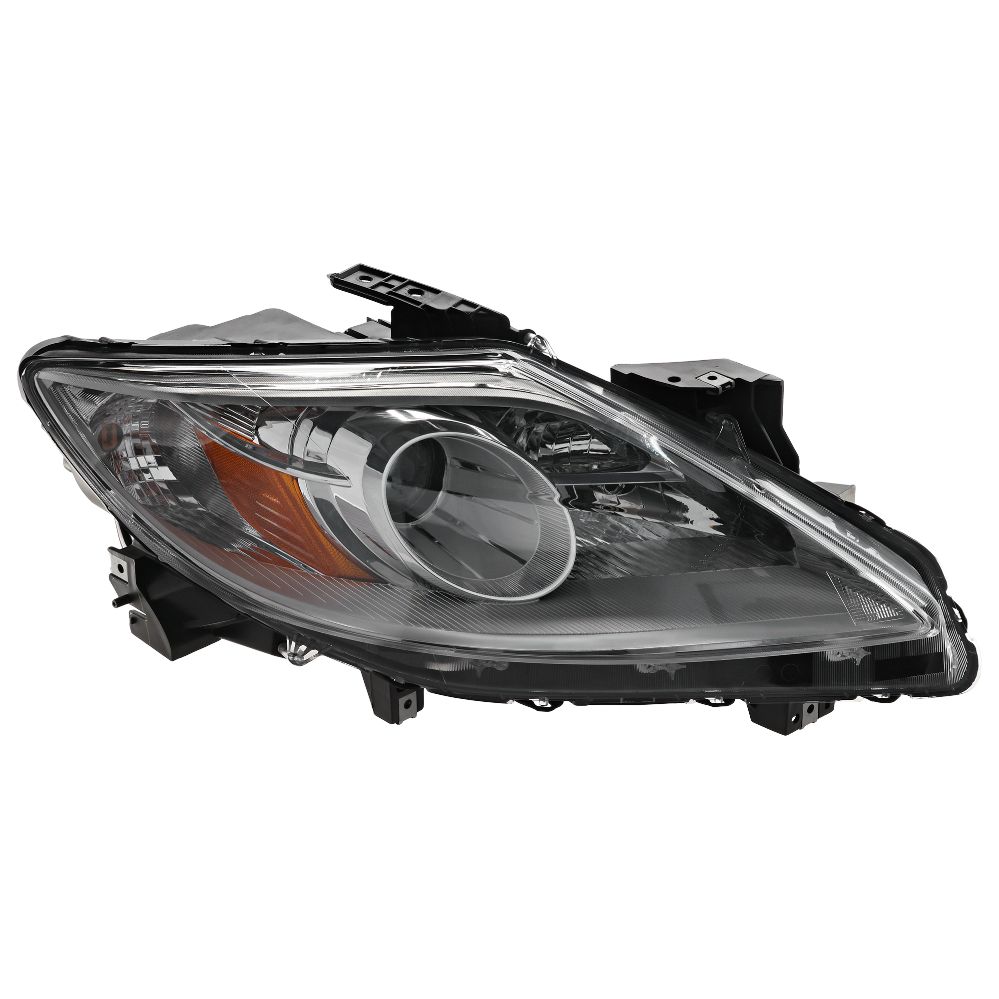 AM CX 9-10-12 HEAD LAMP RH Lens and Housing Halogen Exc. Grand Touring Model CAPA SKU REPMZ100123Q Partslink MA2519145C OEM TE69510K0C