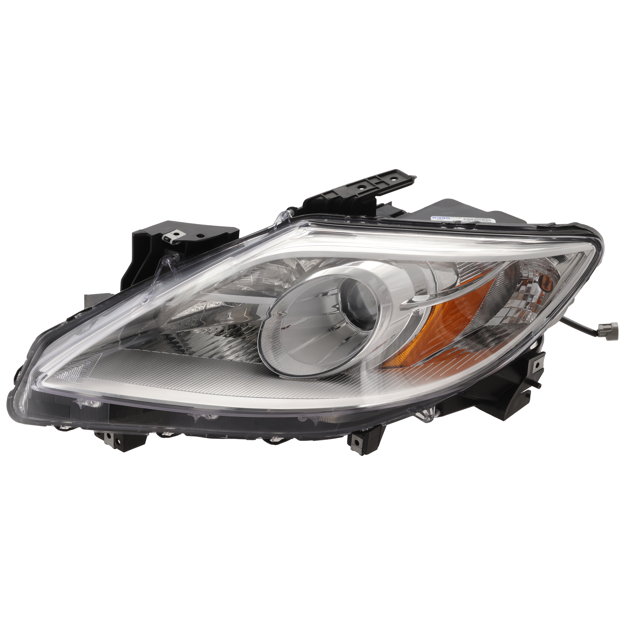 AM CX 9-10-12 HEAD LAMP LH Lens and Housing Halogen Exc. Grand Touring Model SKU REPMZ100124 Partslink MA2518145 OEM TE69510L0C