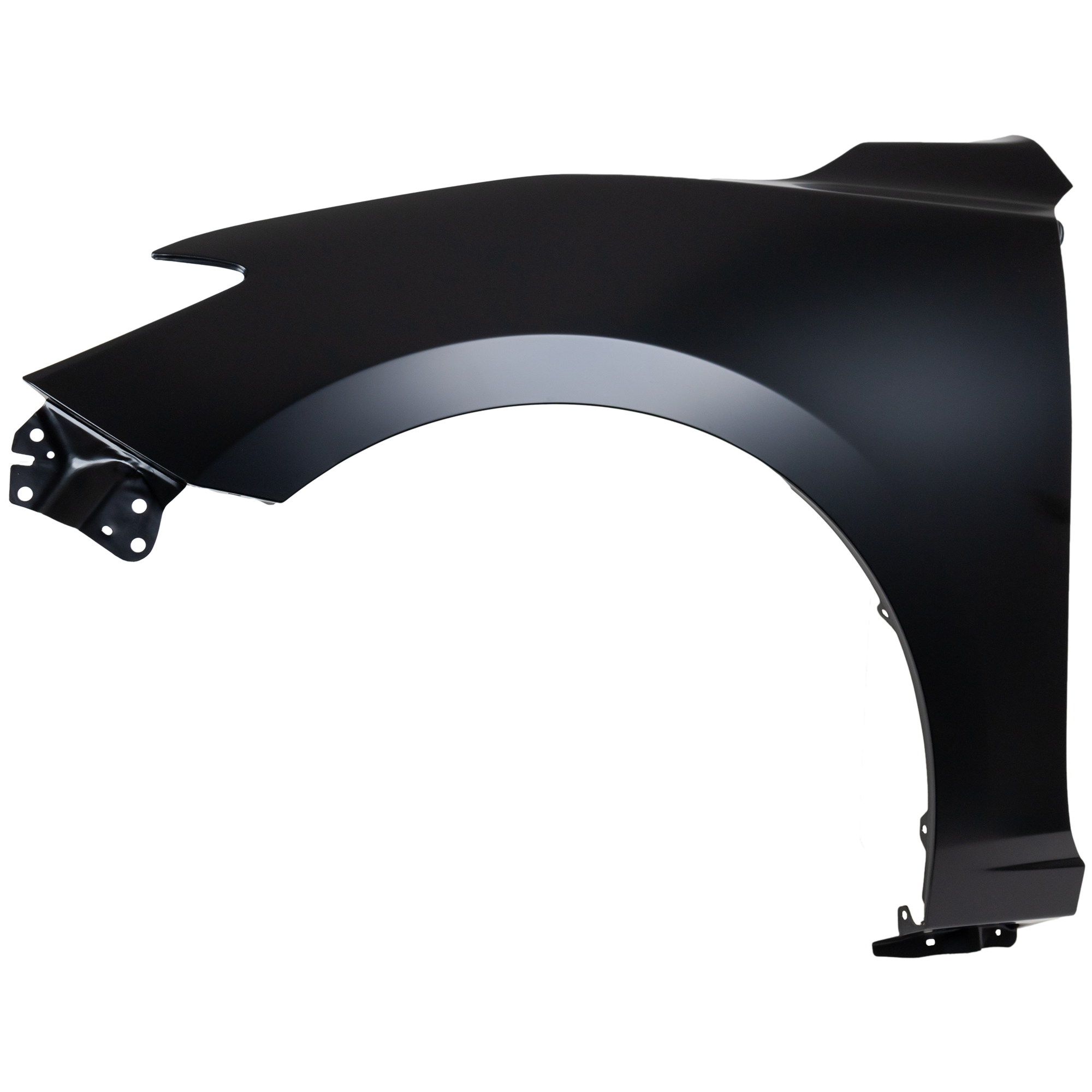 AM MAZDA 3-14-18 FRONT FENDER LH Primed Steel w o Signal Light Hole CAPA SKU REPMZ220102Q Partslink MA1240172C OEM BJS752211