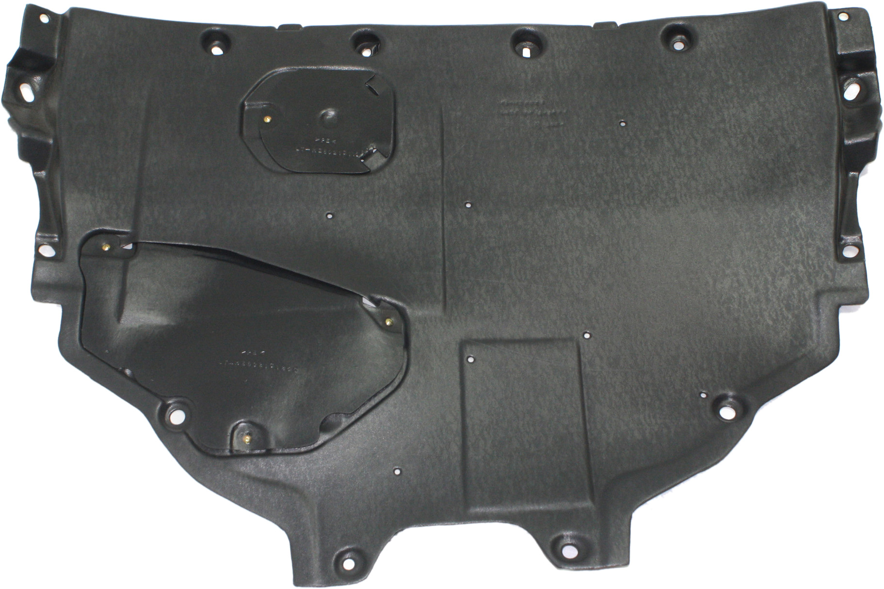AM CX 5-13-25 CX 9-16-21 ENGINE SPLASH SHIELD Under Cover Assembly Rear w o Insulation Foam Injection Form CX 9 FWD SKU REPMZ310103 Partslink MA1228118 OEM TK4856110