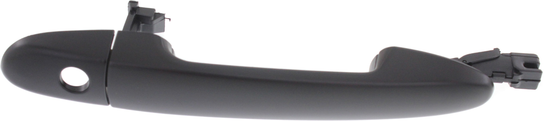 AM MAZDA 6-09-13 FRONT EXTERIOR DOOR HANDLE LH Outside Primed Black w Keyhole Plastic SKU REPMZ462102 OEM DF7159410G