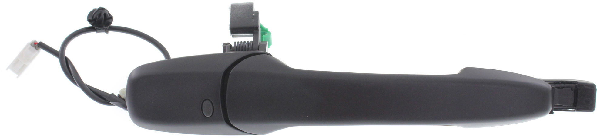 AM CX 9-07-13 FRONT EXTERIOR DOOR HANDLE RH Primed Black w o Keyhole w Smart Entry =REAR SKU REPMZ462105K OEM EG2358410APZ