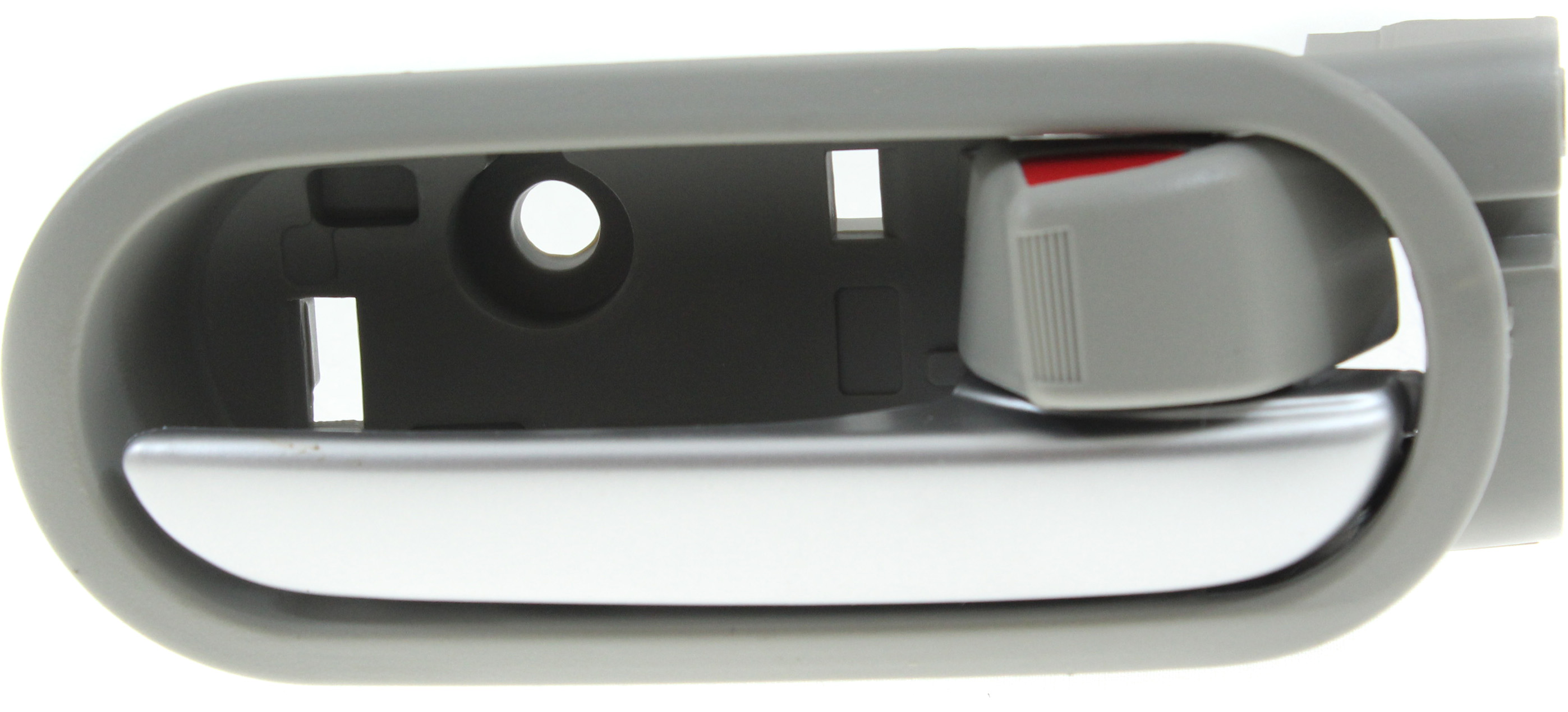AM MAZDA 2-11-14 FRONT INTERIOR DOOR HANDLE RH Silver Lever+Gray Housing Plastic =REAR SKU REPMZ462109 Partslink MA1353115 OEM DL4058330C02