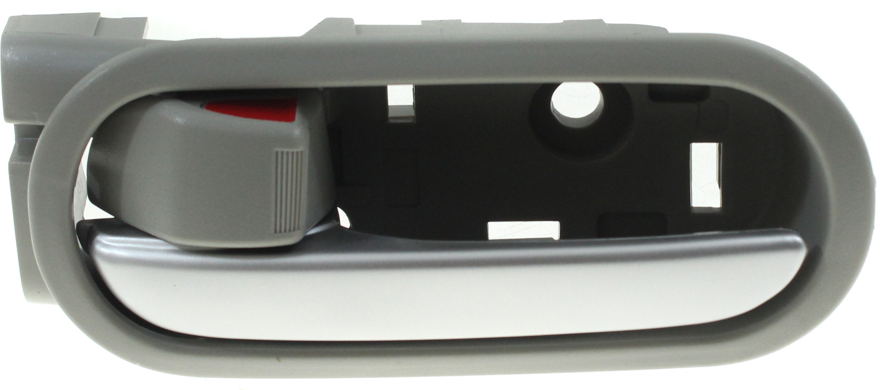 AM MAZDA 2-11-14 FRONT INTERIOR DOOR HANDLE LH Silver Lever+Gray Housing Plastic =REAR SKU REPMZ462110 Partslink MA1352115 OEM DL4059330C02