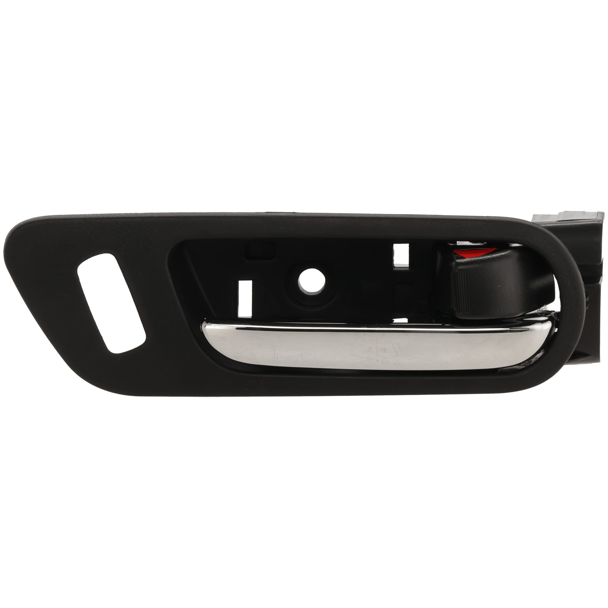 AM MAZDA 6-09-13 FRONT INTERIOR DOOR HANDLE RH Silver Lever + Black Housing Plastic w Chrome Trim SKU REPMZ462133 OEM GS3T5833002 GEA45833002