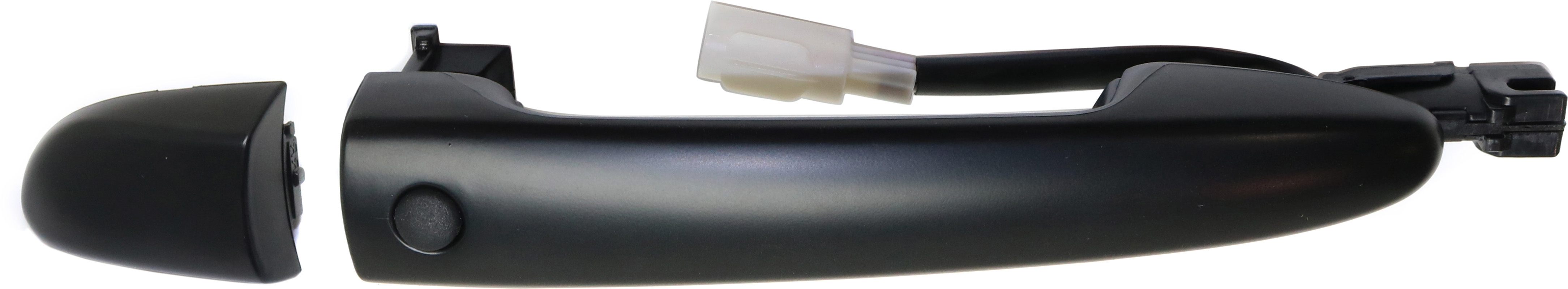 AM MAZDA 3-10-13 FRONT EXTERIOR DOOR HANDLE RH Primed Black Plastic w o Keyhole w RFID Sensor SKU REPMZ462155 OEM GS1F58410JPZ DF7558415DPZ DF74