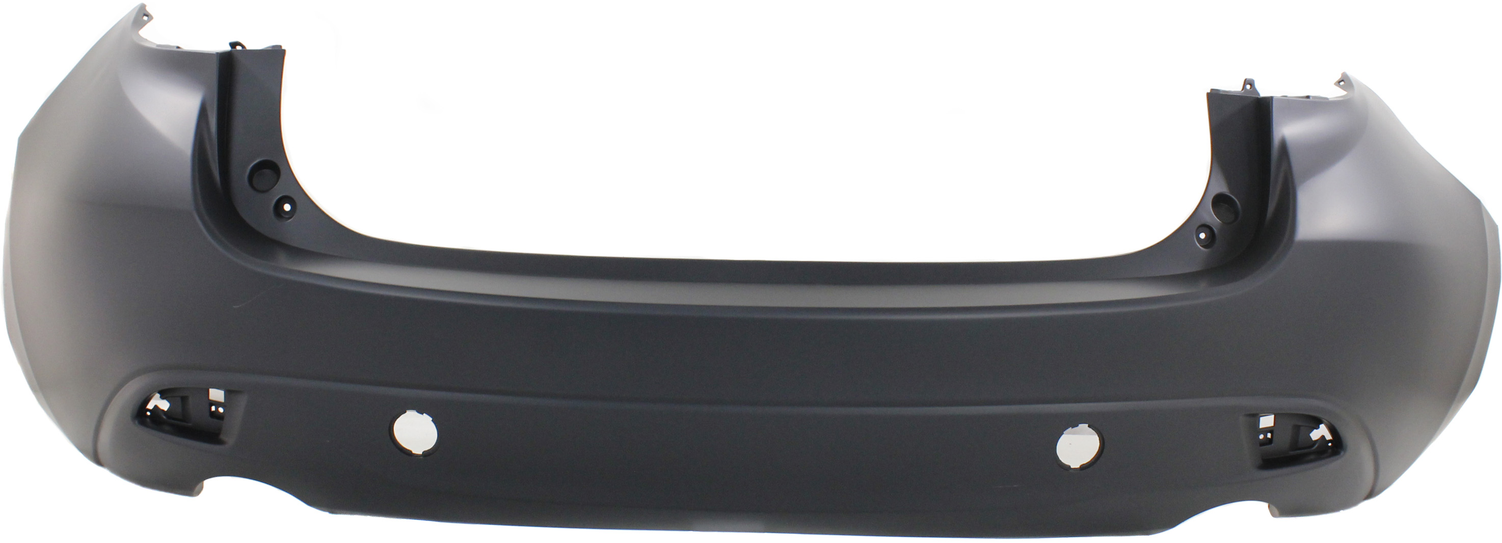 AM MAZDA 3-14-16 REAR BUMPER COVER Primed Hatchback CAPA SKU REPMZ760101PQ Partslink MA1100216C OEM BJT650221ABB