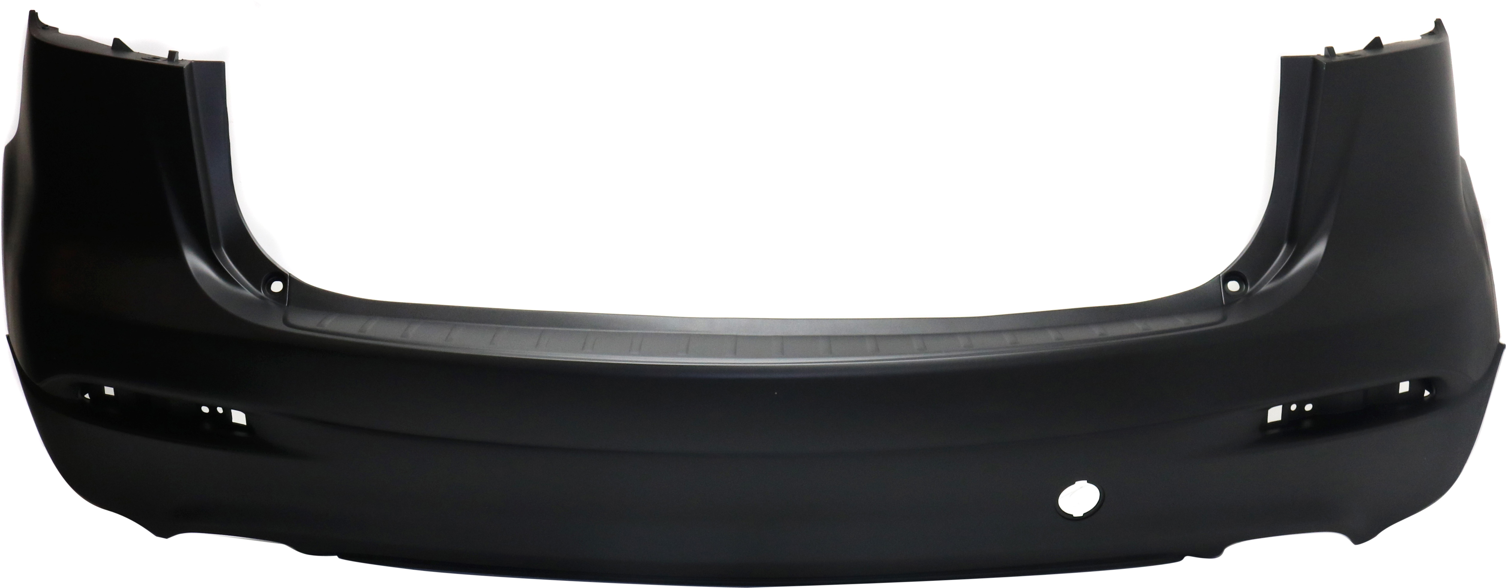AM CX 9-13-15 REAR BUMPER COVER Primed w o Parking Aid Snsr Holes CAPA SKU REPMZ760105PQ Partslink MA1100214C OEM TK2150221BB