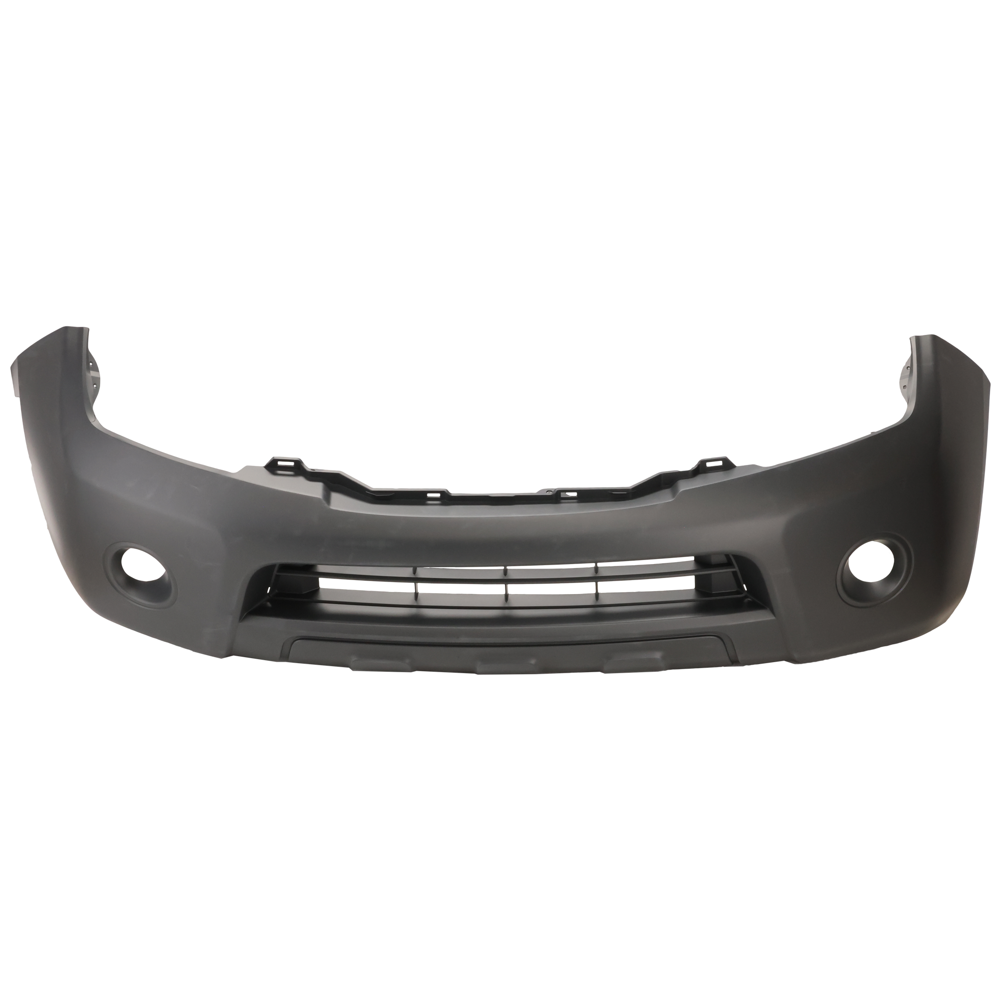 AM PATHFINDER 08-12 FRONT BUMPER COVER Primed w o 3 Holes S SE SE Off Road Models SKU REPN010307P Partslink NI1000248 OEM 62022ZS00E