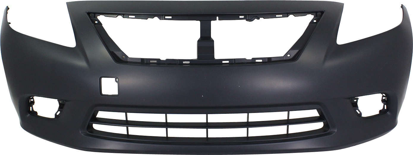 AM VERSA 12-14 FRONT BUMPER COVER Primed Sedan Manual Automatic 4 Speed Transmission SKU REPN010346P