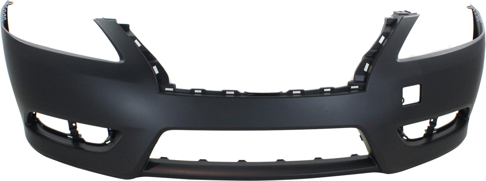 AM SENTRA 13-15 FRONT BUMPER COVER Primed Standard Type S SL SV Models CAPA SKU REPN010353PQ Partslink NI1000289C OEM 620223SH0J