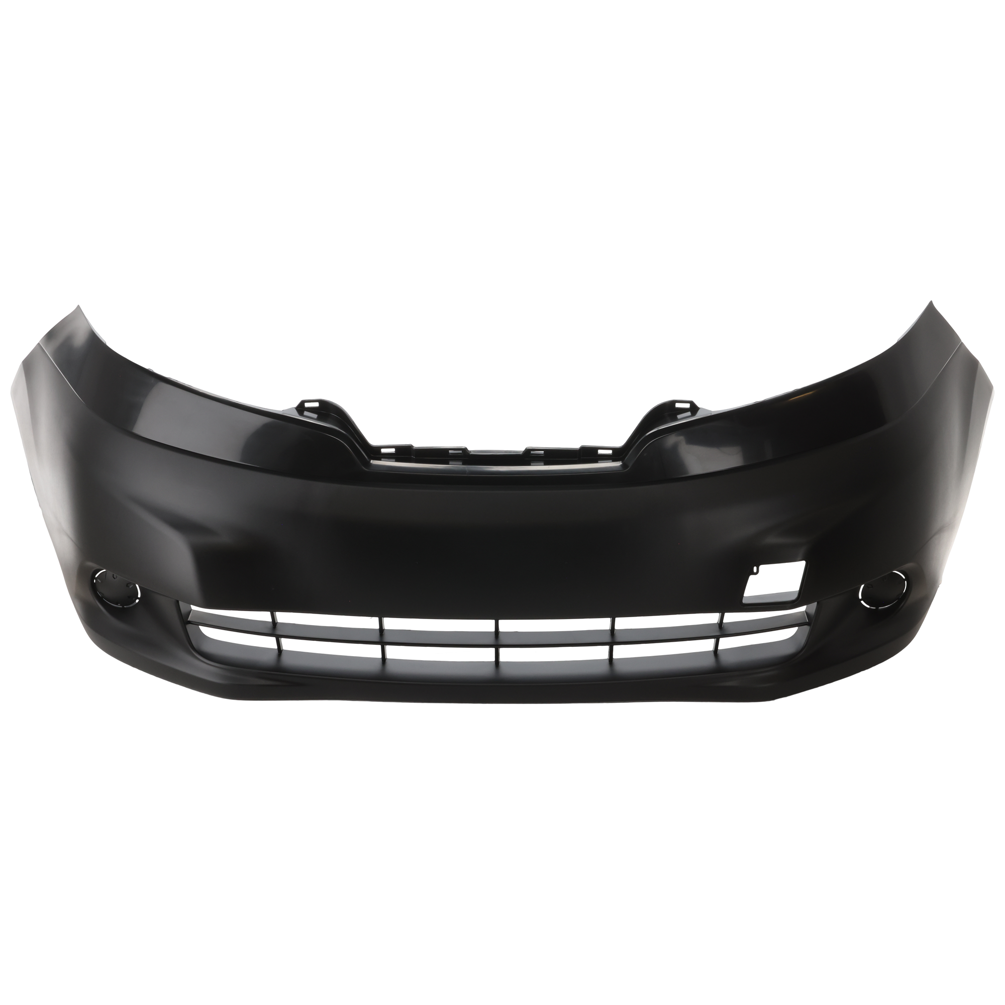 AM VERSA 15-18 FRONT BUMPER COVER Primed w Chrome Insert CAPA CAPA SKU REPN010364Q Partslink NI1000295C OEM 620223LM0J