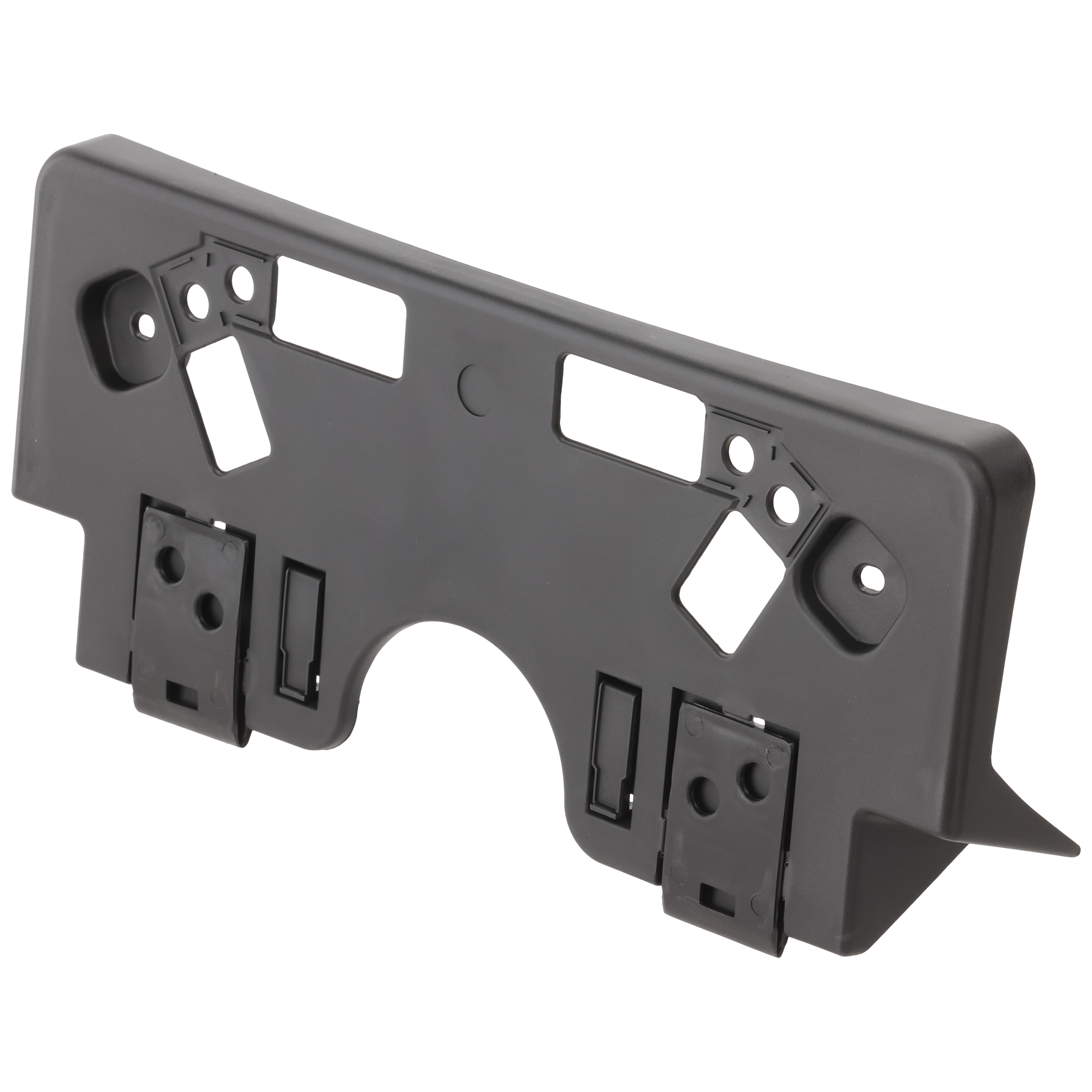 AM 350Z 03-05 FRONT LICENSE PLATE BRACKET Textured Black SKU REPN017305 Partslink NI1068106 OEM 96212CD000