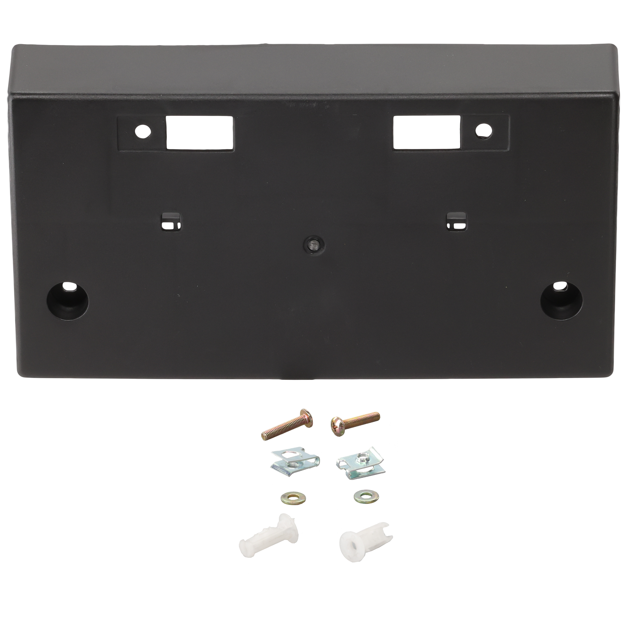 AM FRONTIER 05-19 FRONT LICENSE PLATE BRACKET Steel Factory Installed SKU REPN017332 Partslink NI1068136 OEM 96210EA800