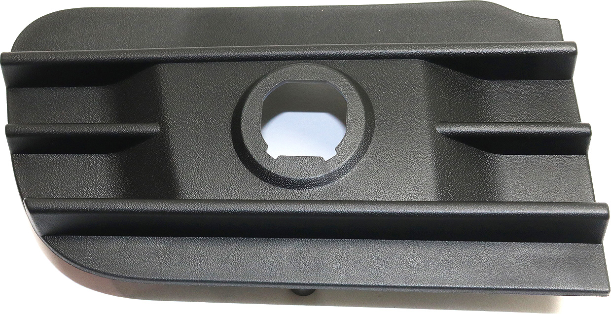 AM TITAN XD 16-21 FRONT BUMPER FILLER LH Grille Cover Textured w Parking Aid Sensor Holes SKU REPN040506 Partslink NI1038144 OEM 62257EZ00E