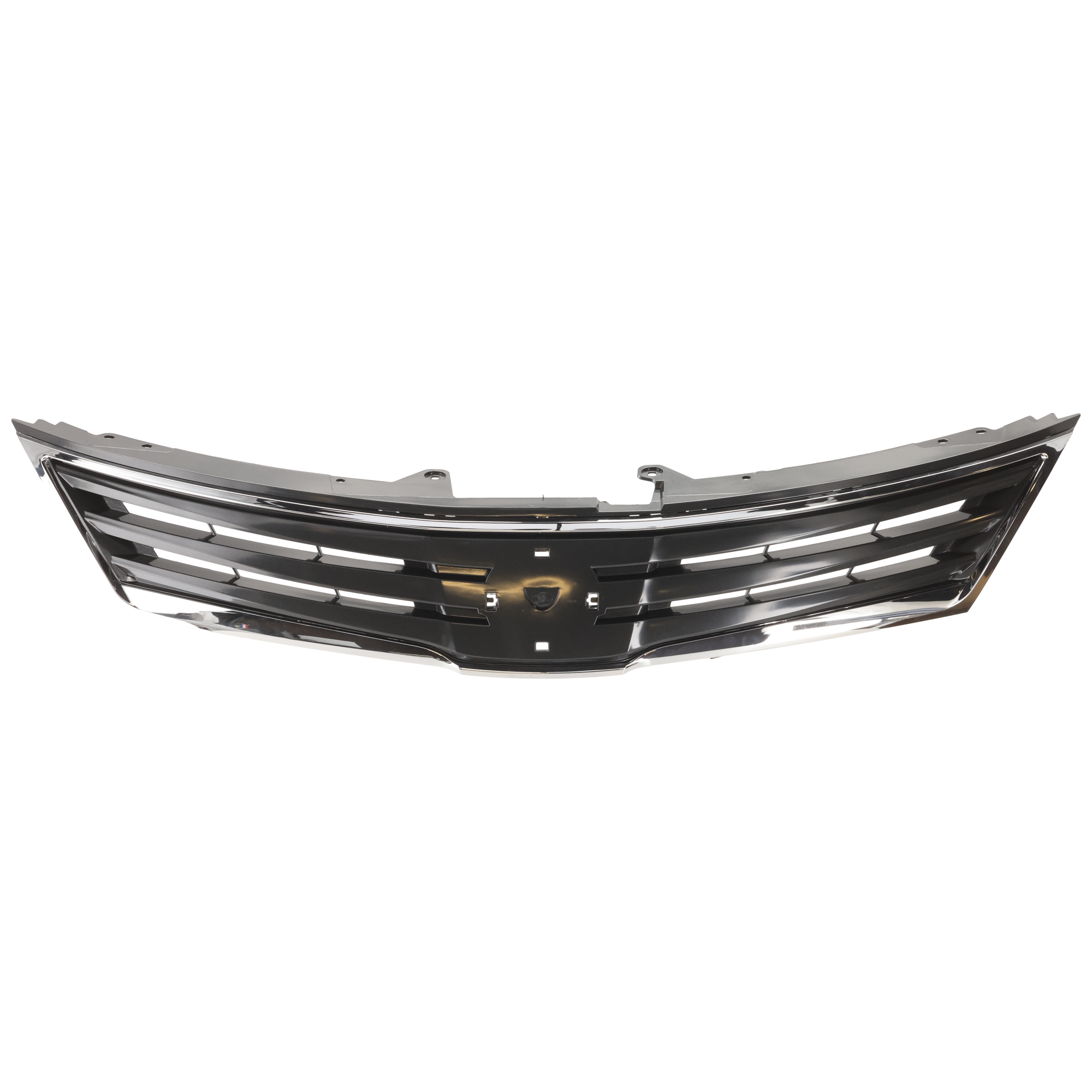 AM VERSA 10-12 GRILLE Chrome Shell Painted Black Insert 1.8L Eng SKU REPN070119 Partslink NI1200242 OEM 62310ZW80A