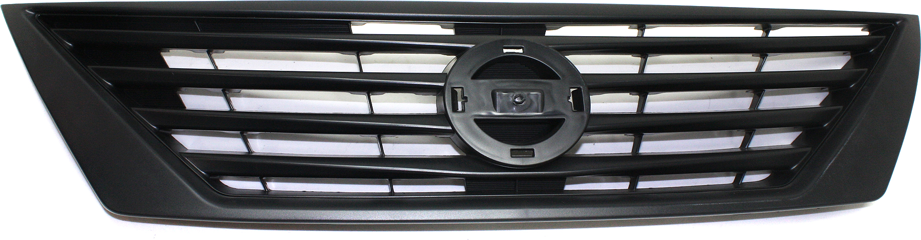 AM VERSA 12-14 GRILLE Textured Gray Shell and Insert w o Chrome Trim Sedan CAPA SKU REPN070142Q Partslink NI1200246C OEM 623103BA0A