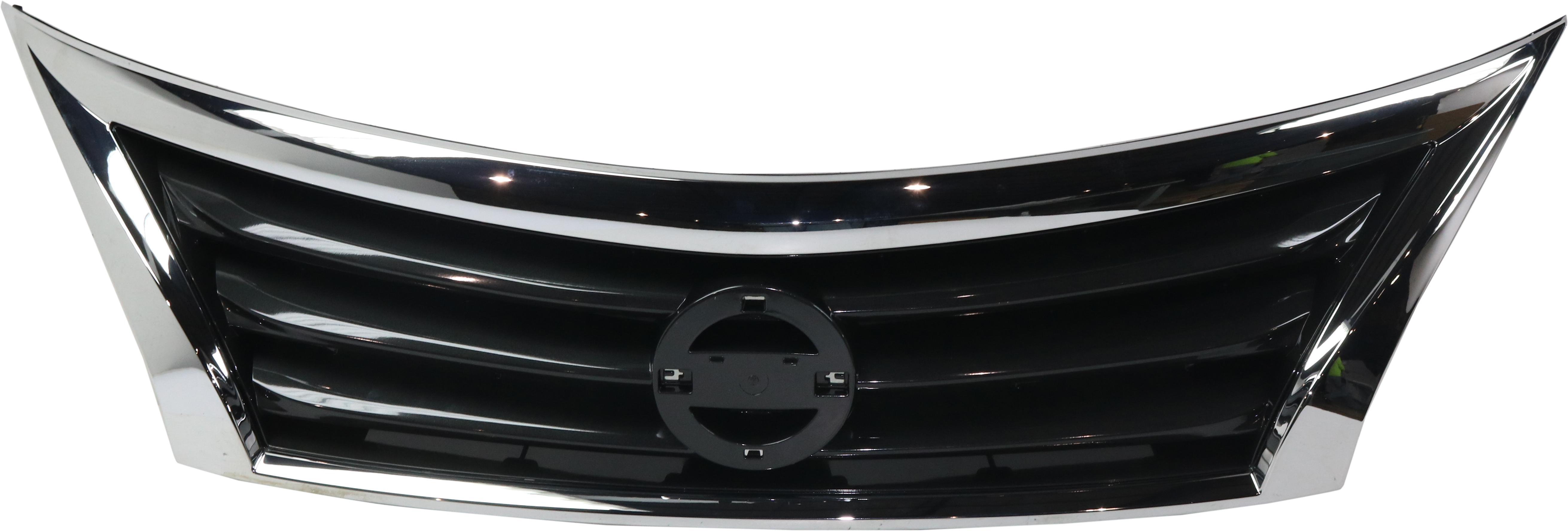 AM ALTIMA 13-15 GRILLE Chrome Shell Black Insert Sedan CAPA SKU REPN070148Q Partslink NI1200250C OEM 623103TA0A
