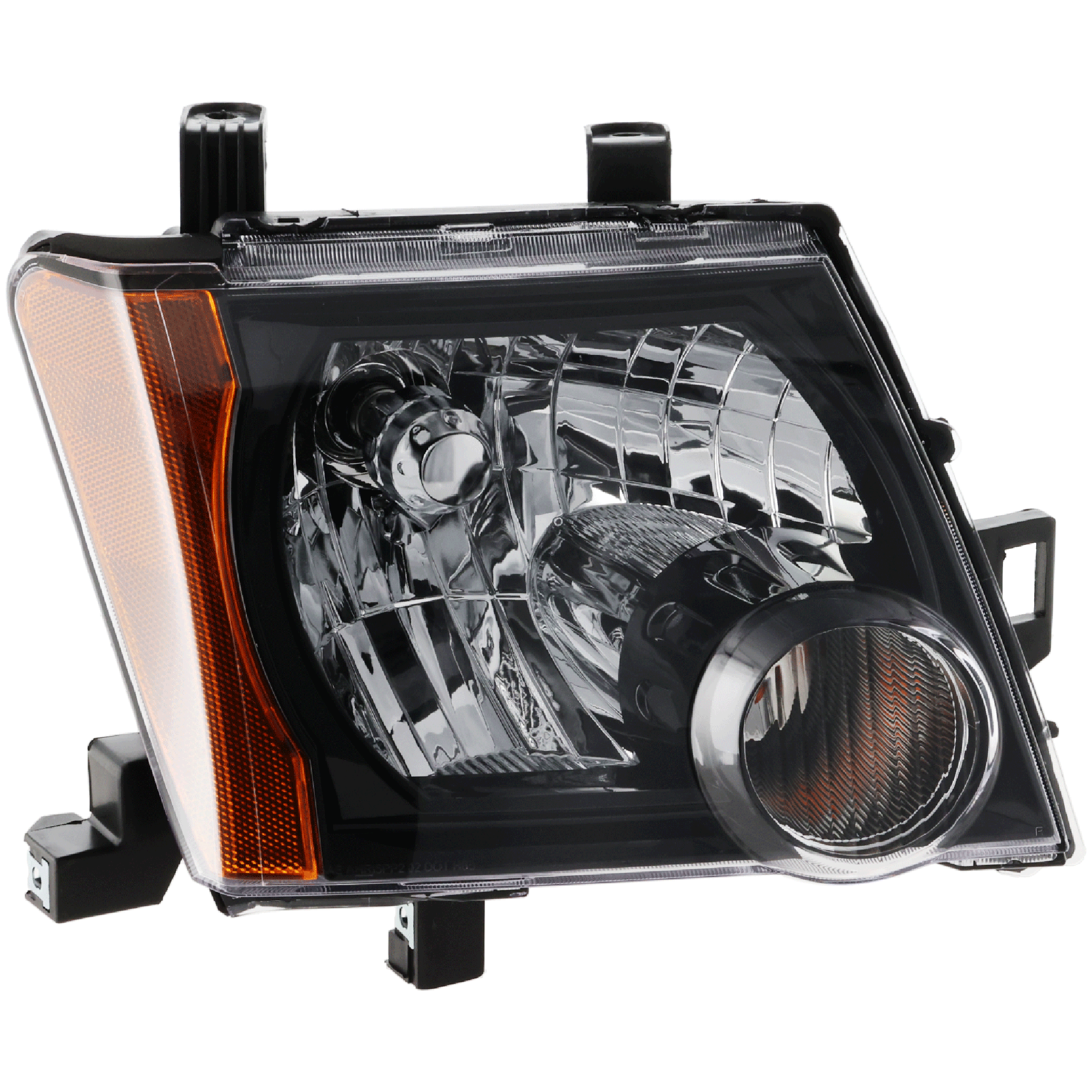 AM XTERRA 09-15 HEAD LAMP RH Assembly Halogen Black Interior S X Models CAPA SKU REPN100117Q Partslink NI2503189C OEM 26010ZL00A