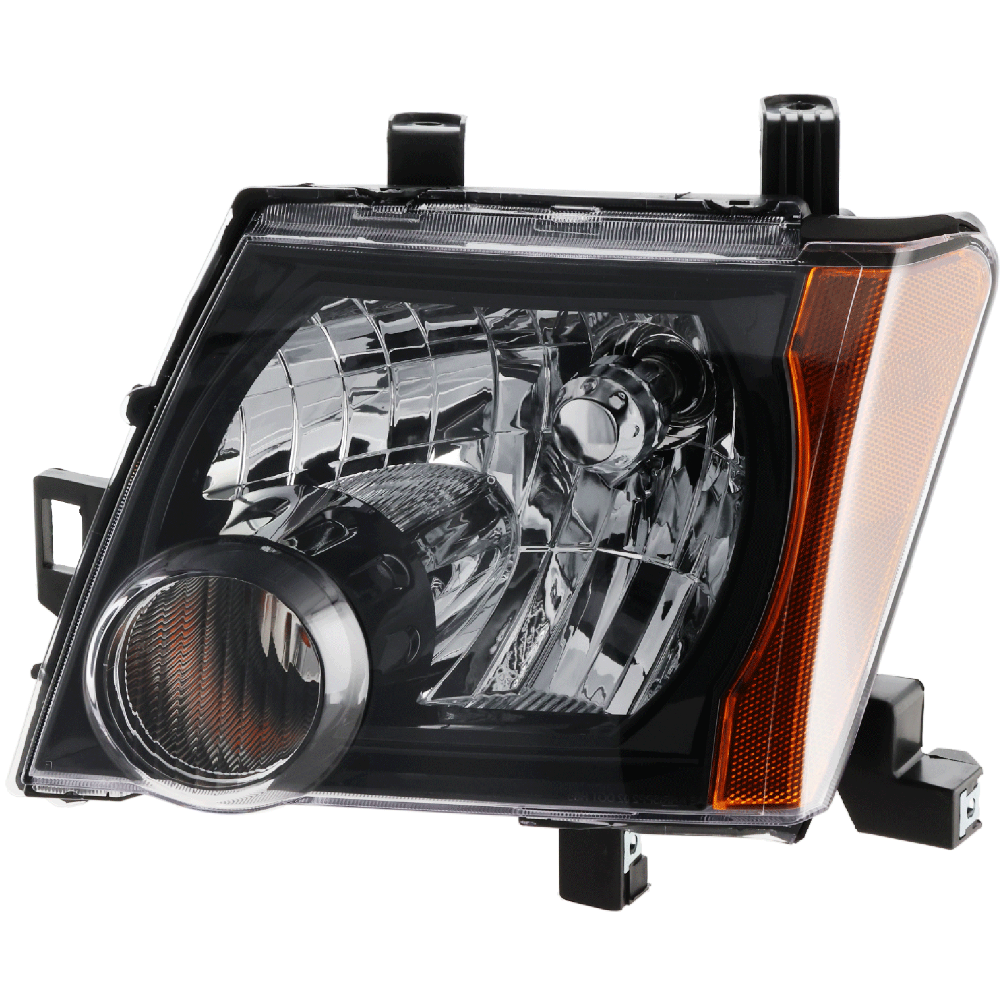 AM XTERRA 09-15 HEAD LAMP LH Assembly Halogen Black Interior S X Models CAPA SKU REPN100118Q Partslink NI2502189C OEM 26060ZL00A